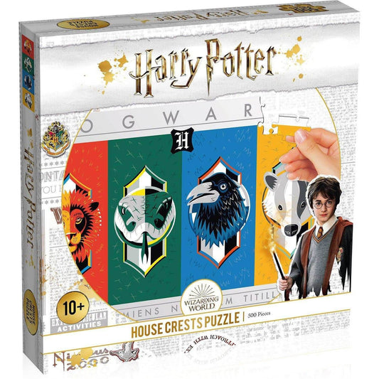House Crests Harry Potter 500 Piece Jigsaw Puzzle Top Trumps - 