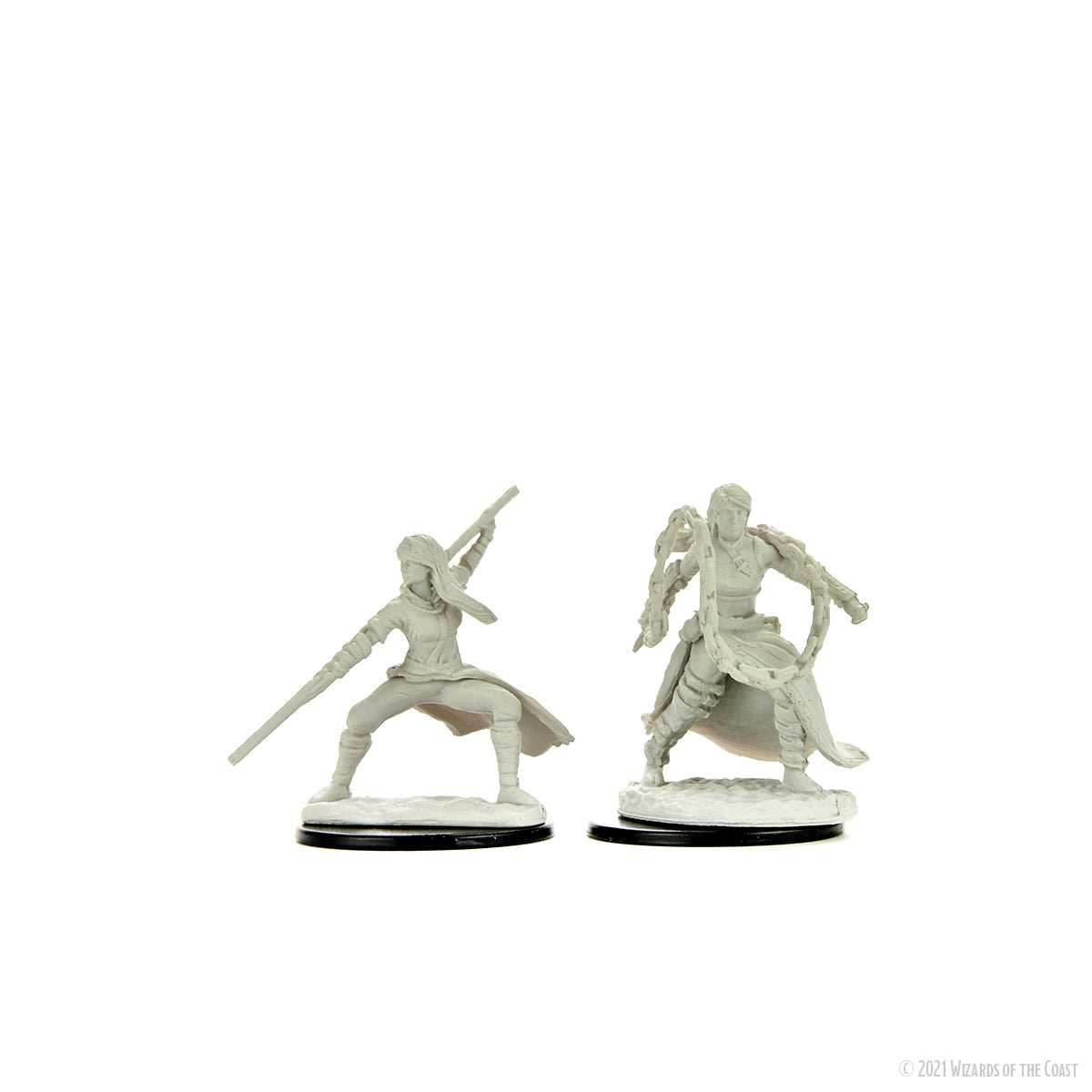 D&D: Nolzur's Marvelous Miniatures - Human Monk Female - 