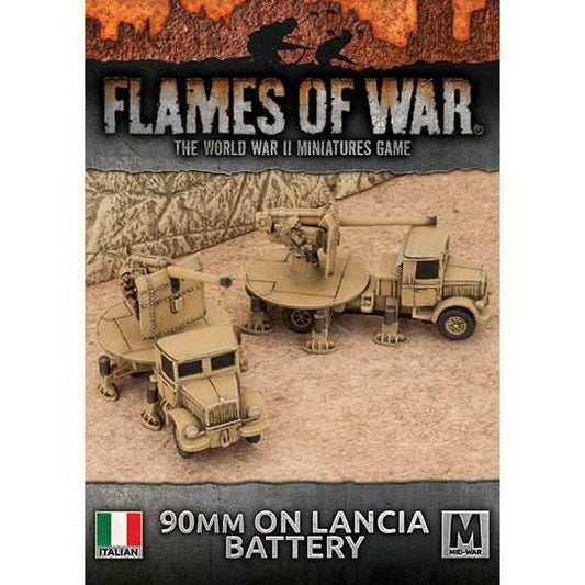 Flames of War: Italian 90mm on Lancia Anti-tank Battery (Mid War) - 