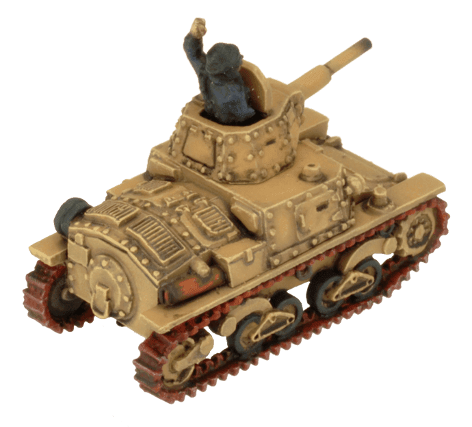 Flames of War: Italian L6/40 Light Tank Platoon (Mid War) - 