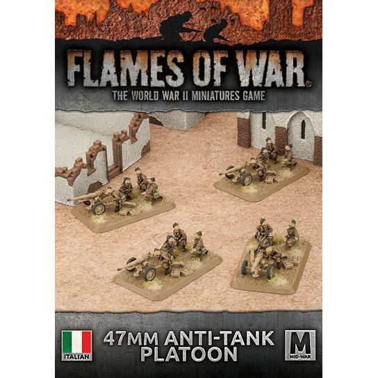Flames of War: Italian 47mm Anti-tank Platoon (Mid War) - 
