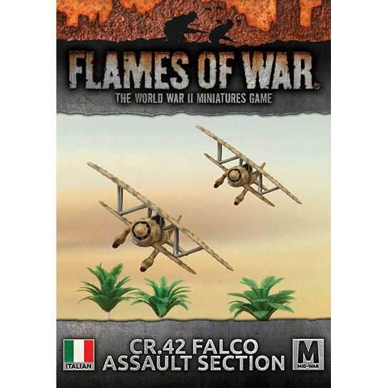 Flames of War: Italian CR.42 Falco Assault Section (Mid War) - 