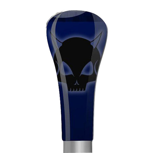 Devil's Skull Crusader Removable Blade Blue Sword Cane-0