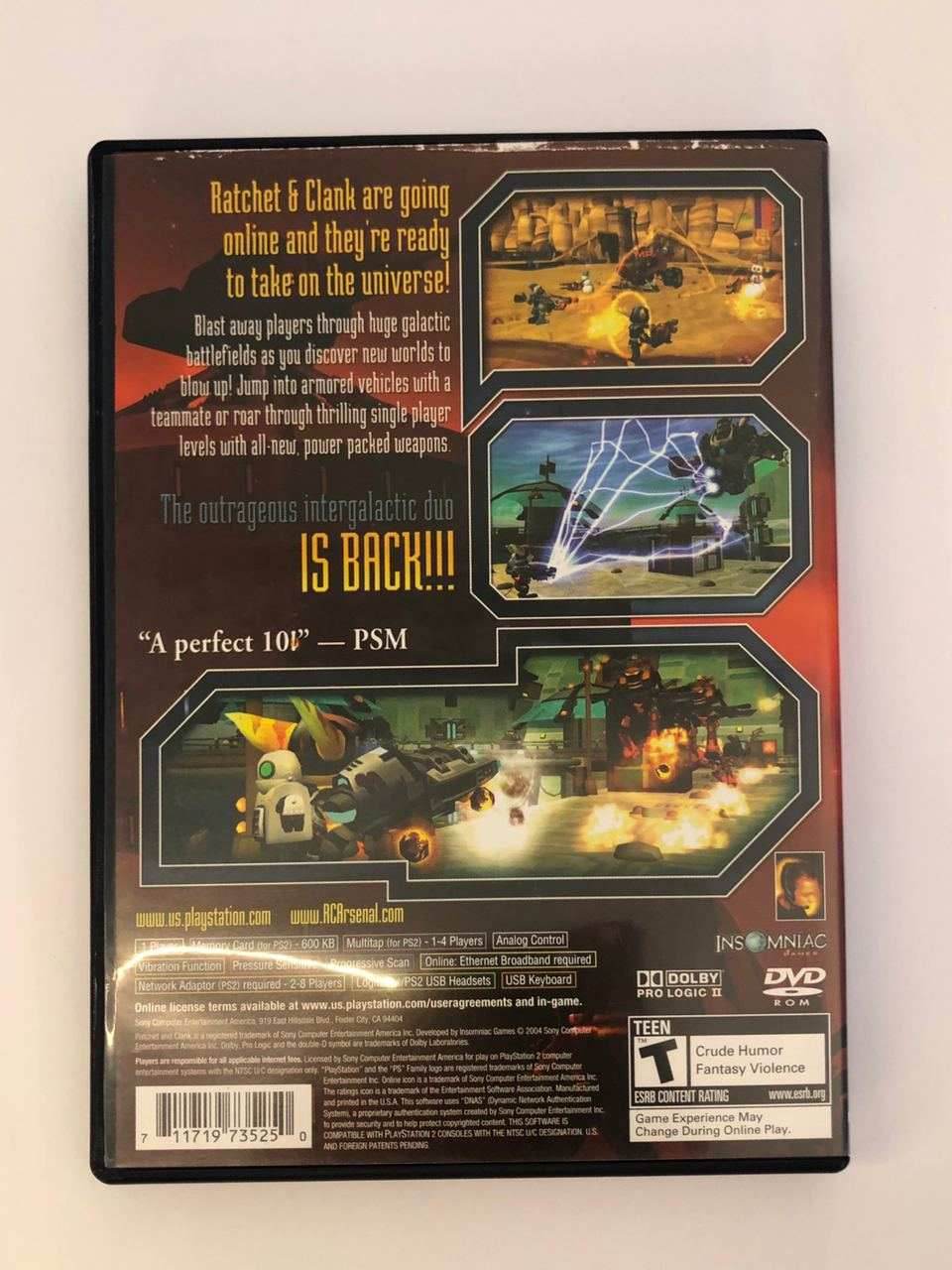 Ratchet & Clank: Up Your Arsenal | PS2 | VG - 