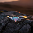 Celtic Heart Hands Ring