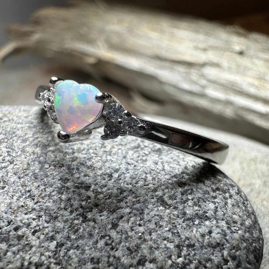 Celtic Heart Hands Ring