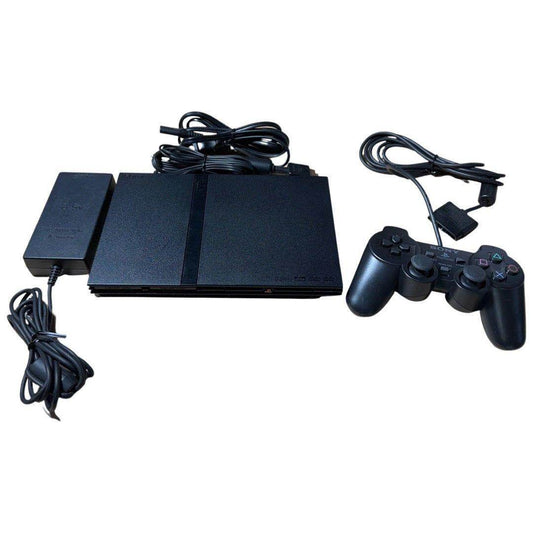 PlayStation 2 Slim (Refurbished) - 1 OEM Controller (Refurbished)