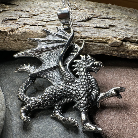 Wales Dragon Necklace