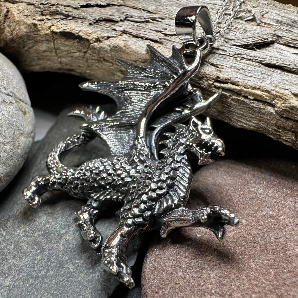 Wales Dragon Necklace