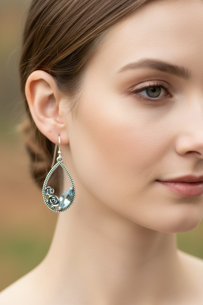 Sweet Irish Rose Earrings