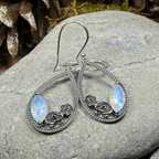 Sweet Irish Rose Earrings - Amethyst