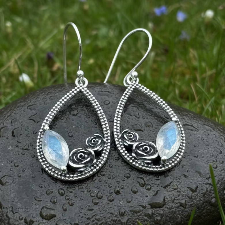 Sweet Irish Rose Earrings