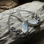 Sweet Irish Rose Earrings - Amethyst