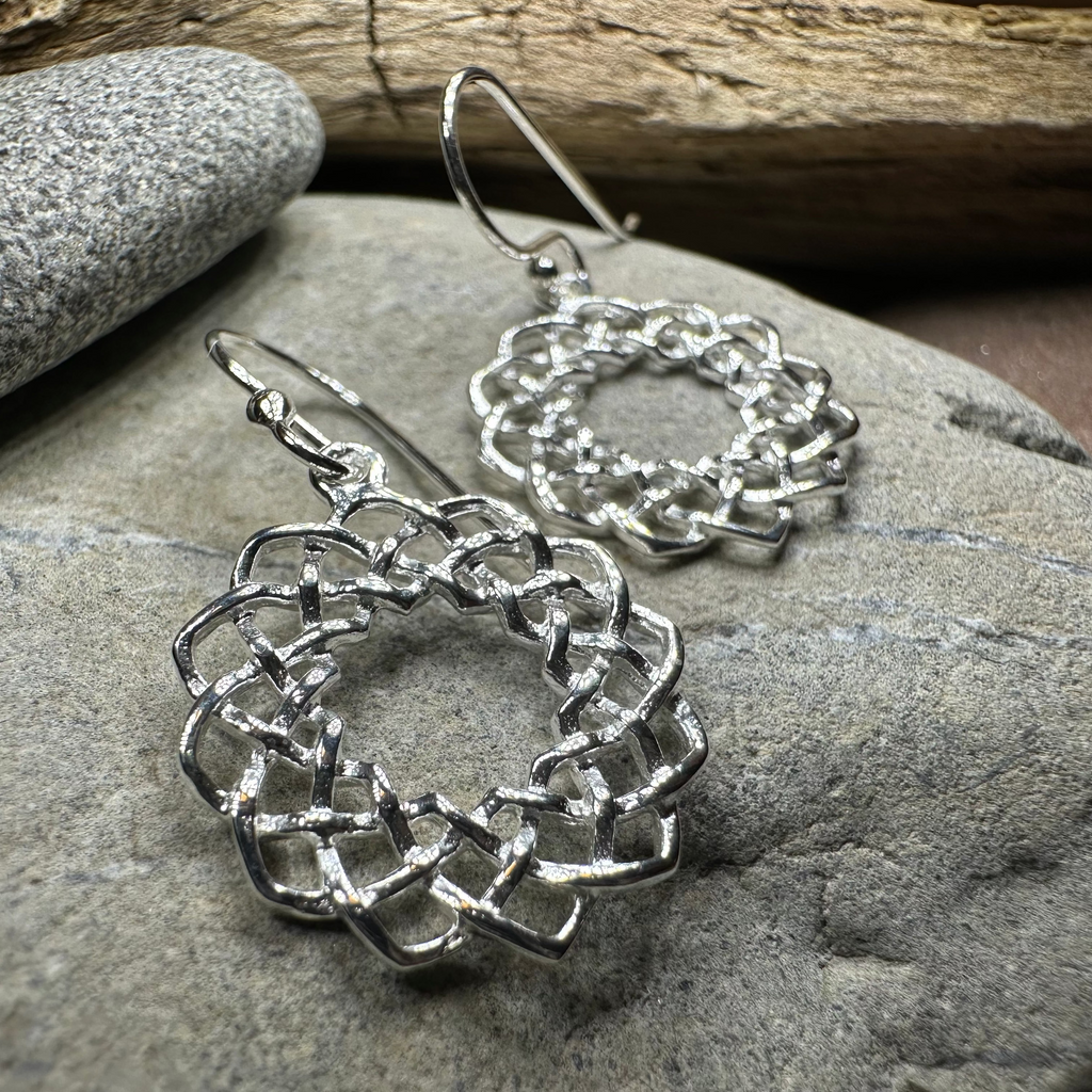 Petite Trinity Knot Earrings