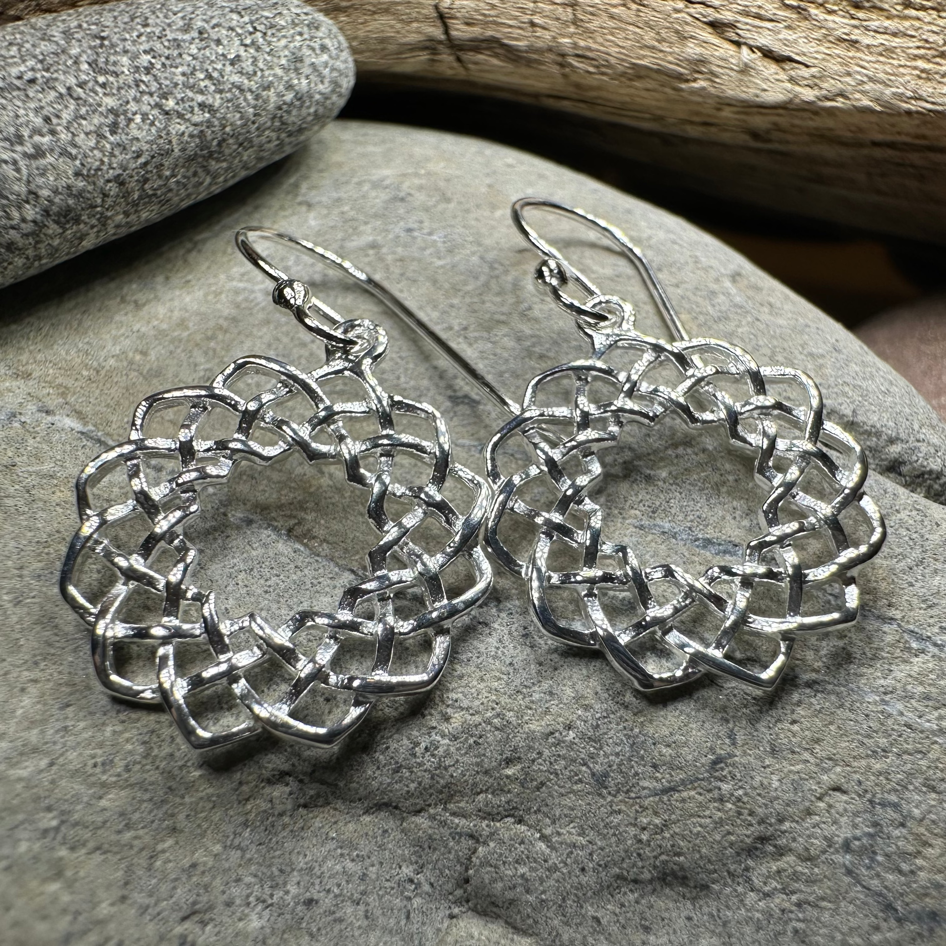 Petite Trinity Knot Earrings