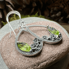 Sweet Irish Rose Earrings - Amethyst