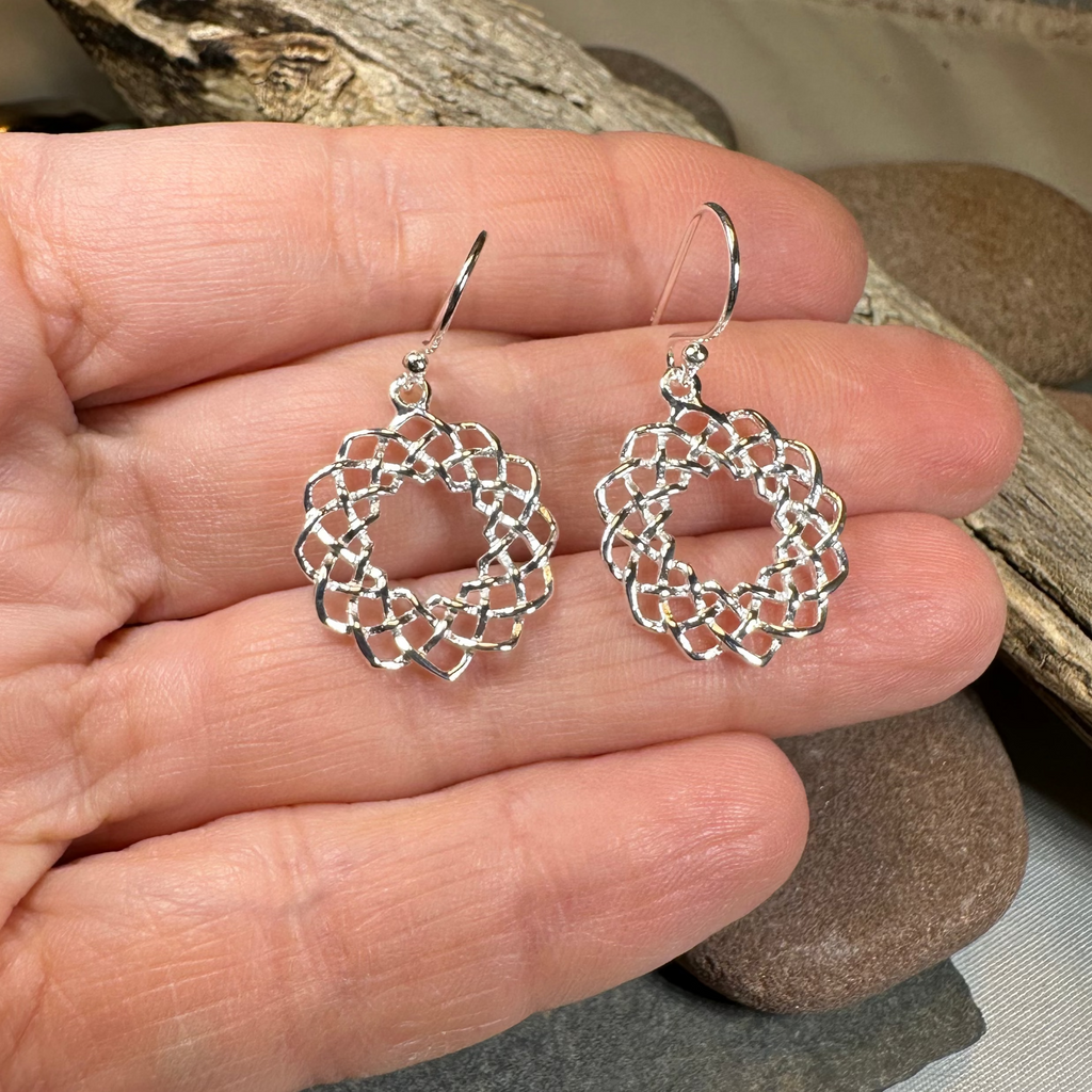 Petite Trinity Knot Earrings