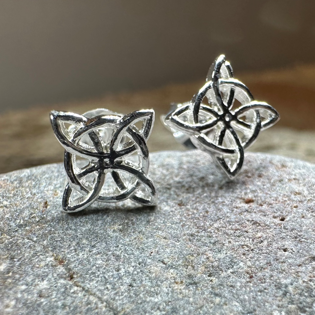 Trinity Knot Post Earrings