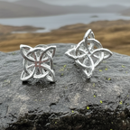 Trinity Knot Post Earrings