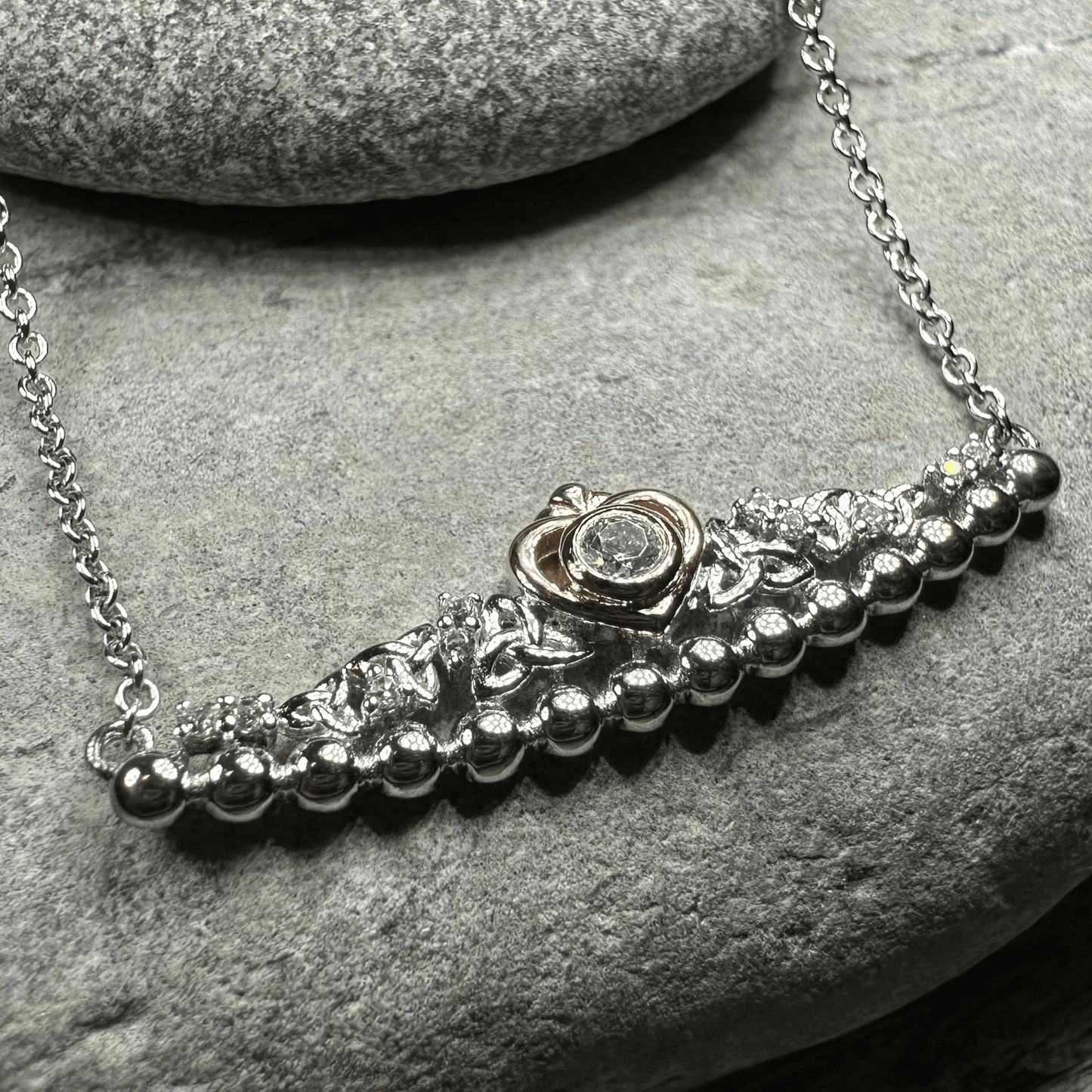 Celtic Princess Heart Necklace - 