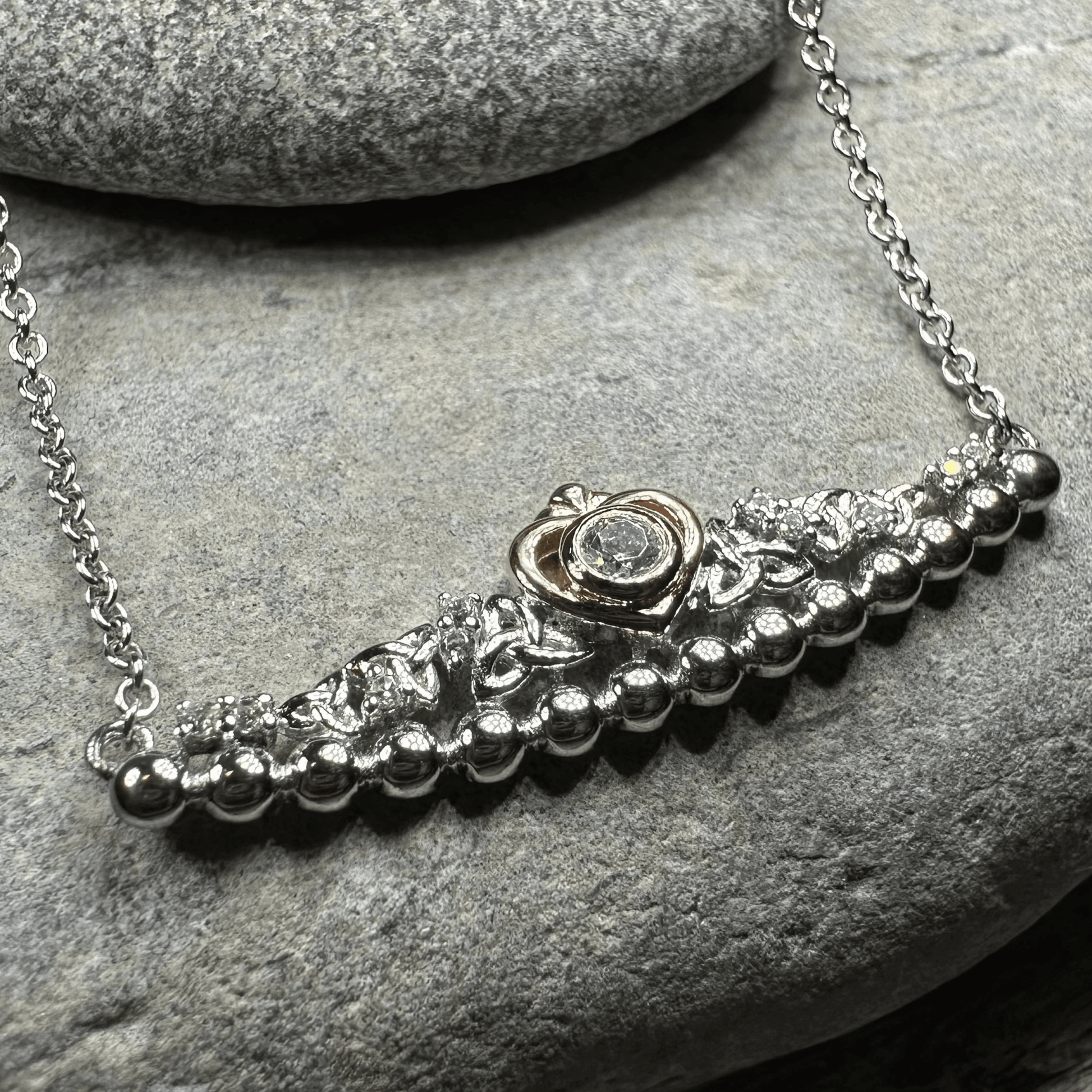 Celtic Princess Heart Necklace - 