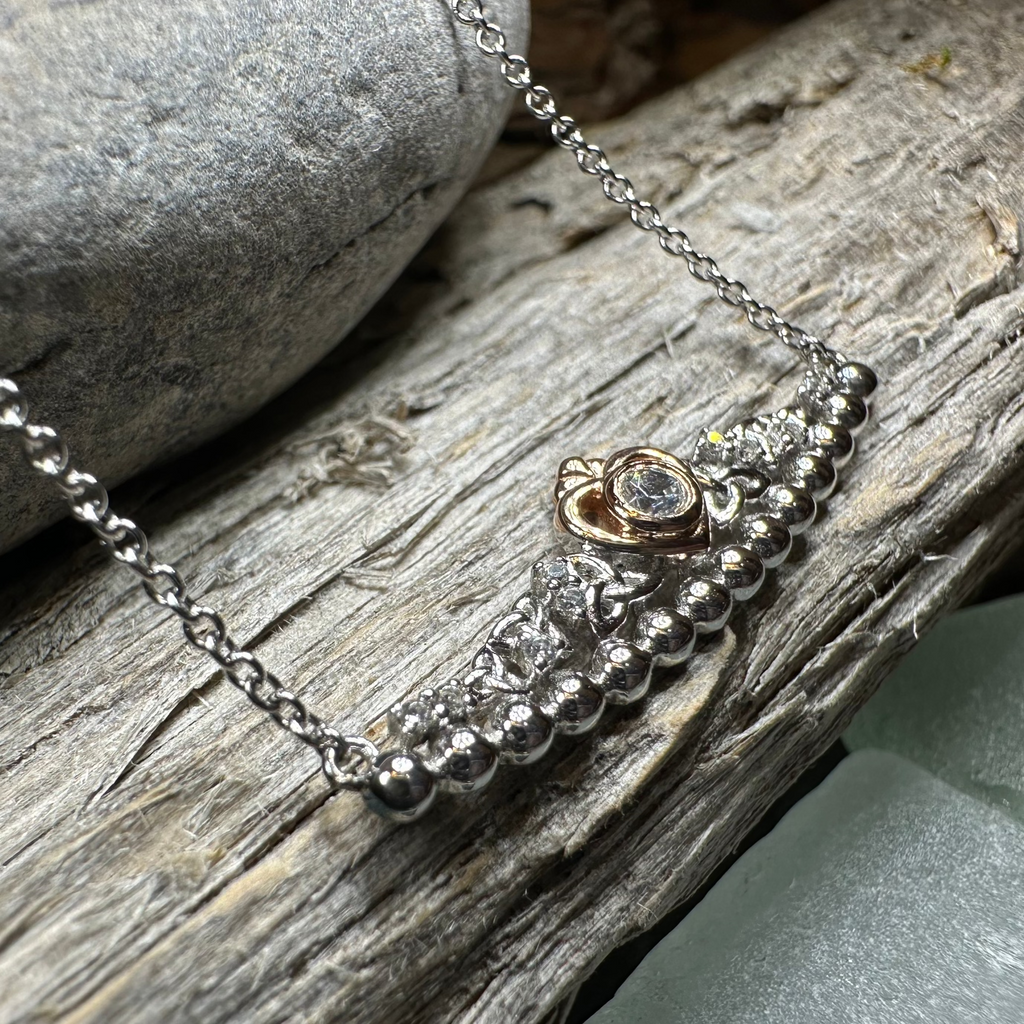 Celtic Princess Heart Necklace