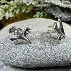 Modern Thistle Earrings