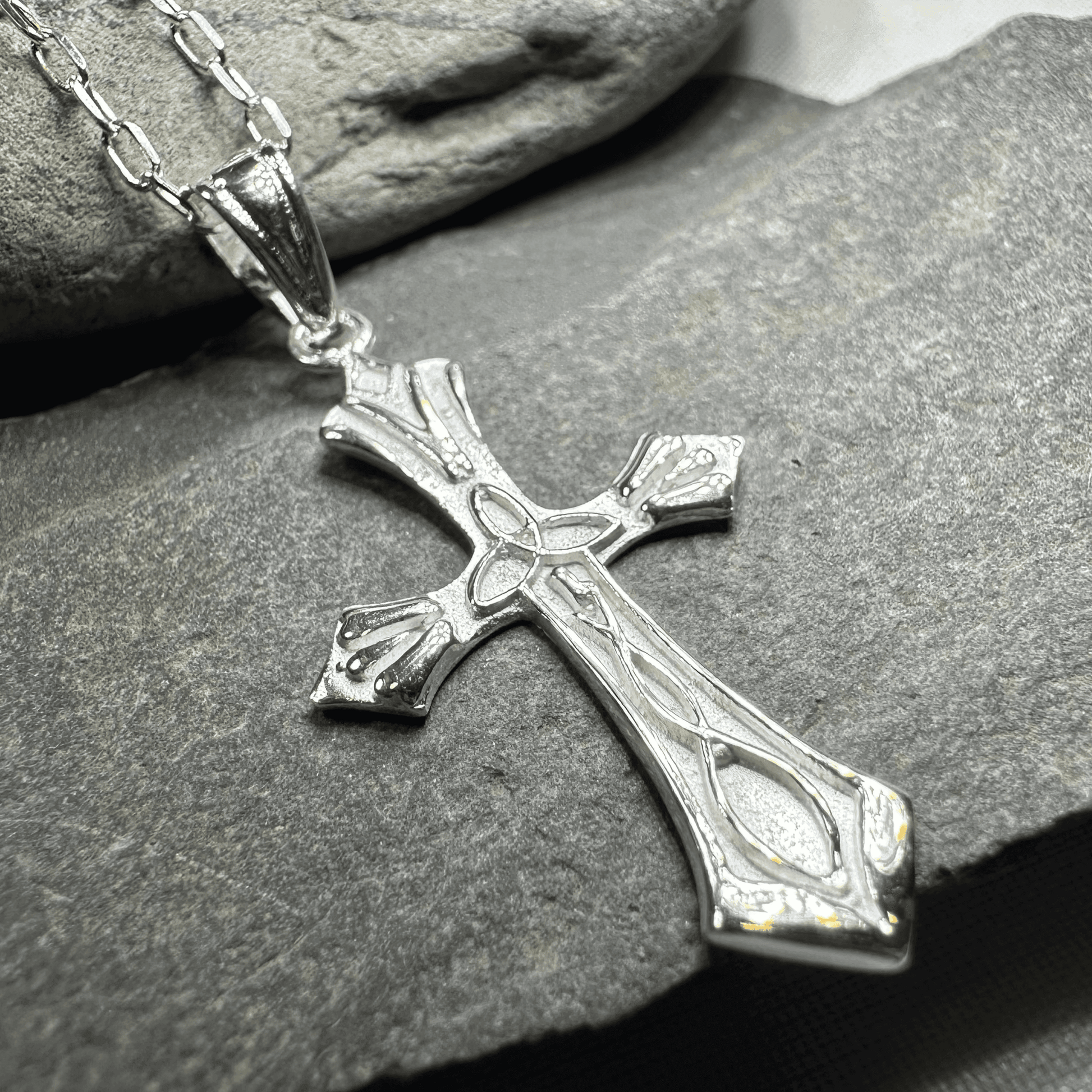 Kells Celtic High Cross Necklace - 