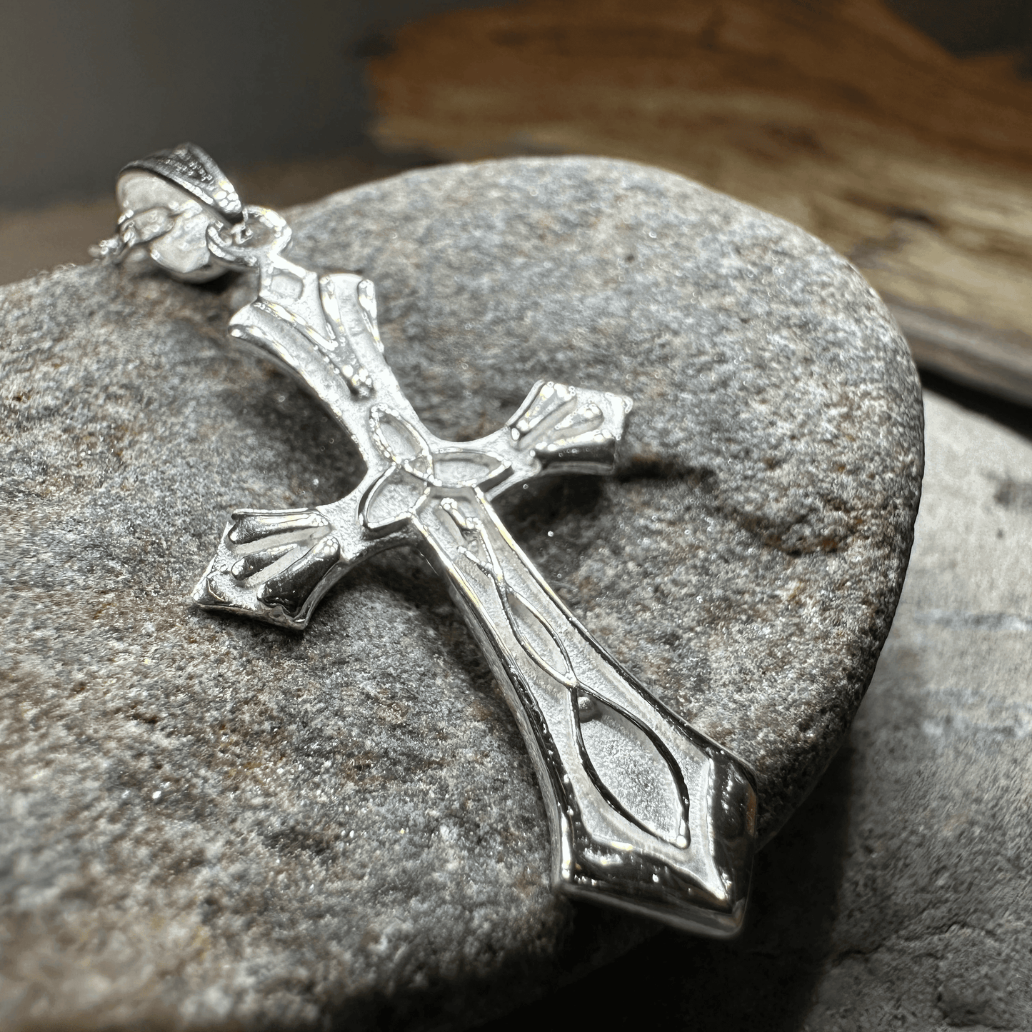 Kells Celtic High Cross Necklace - 