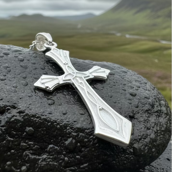 Kells Celtic High Cross Necklace