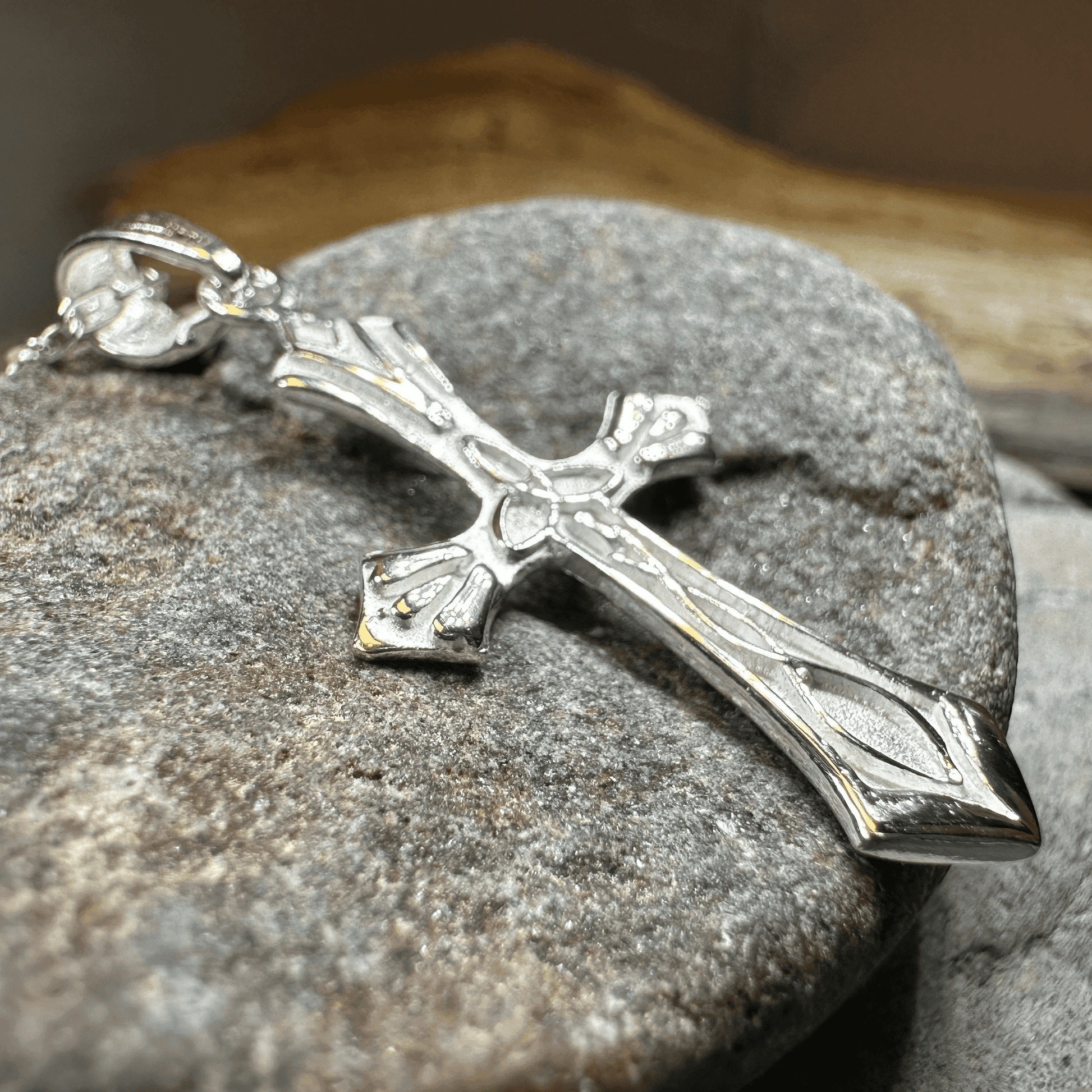 Kells Celtic High Cross Necklace - 