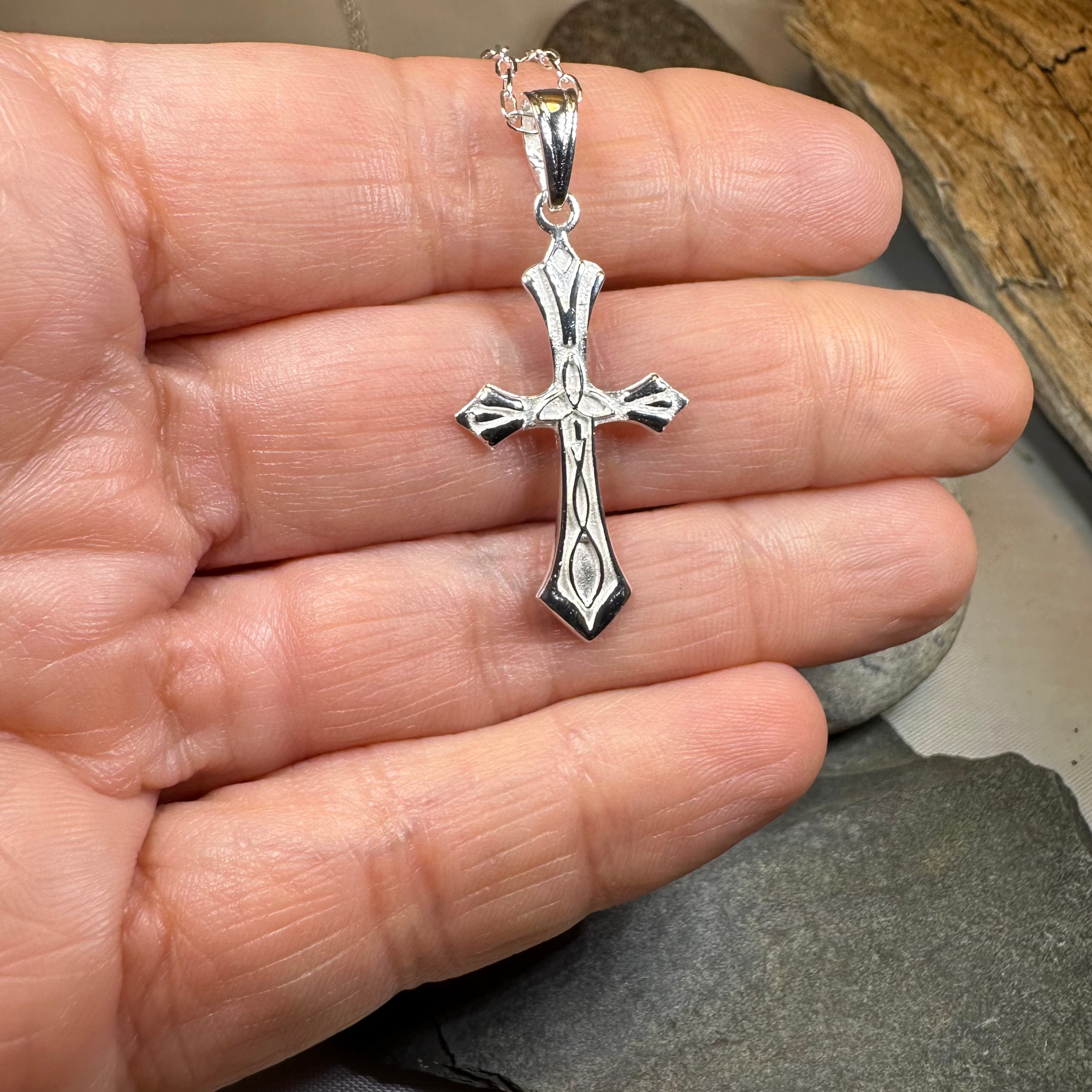 Kells Celtic High Cross Necklace