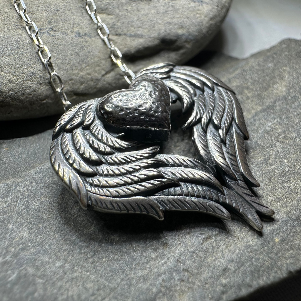 Seraphina Angel Wings Necklace