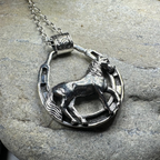Kelpie Horse Necklace