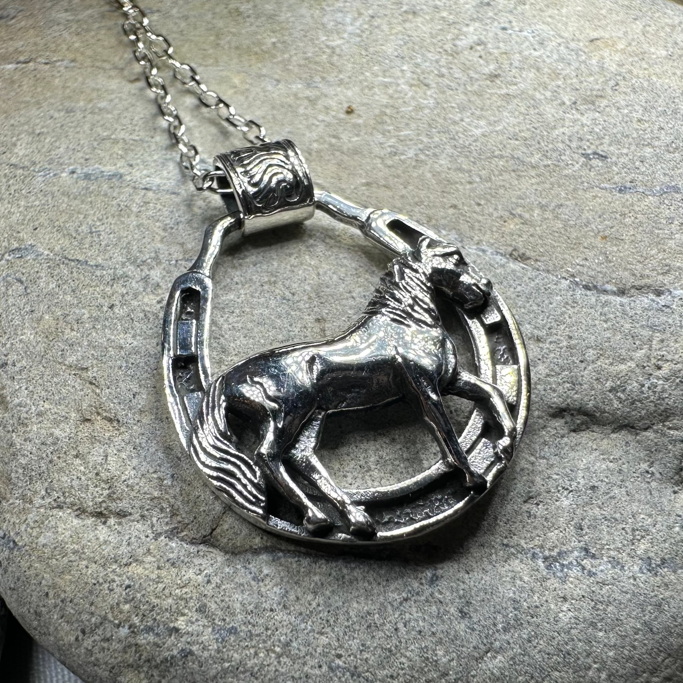 Kelpie Horse Necklace