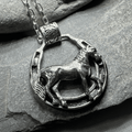 Kelpie Horse Necklace - 18