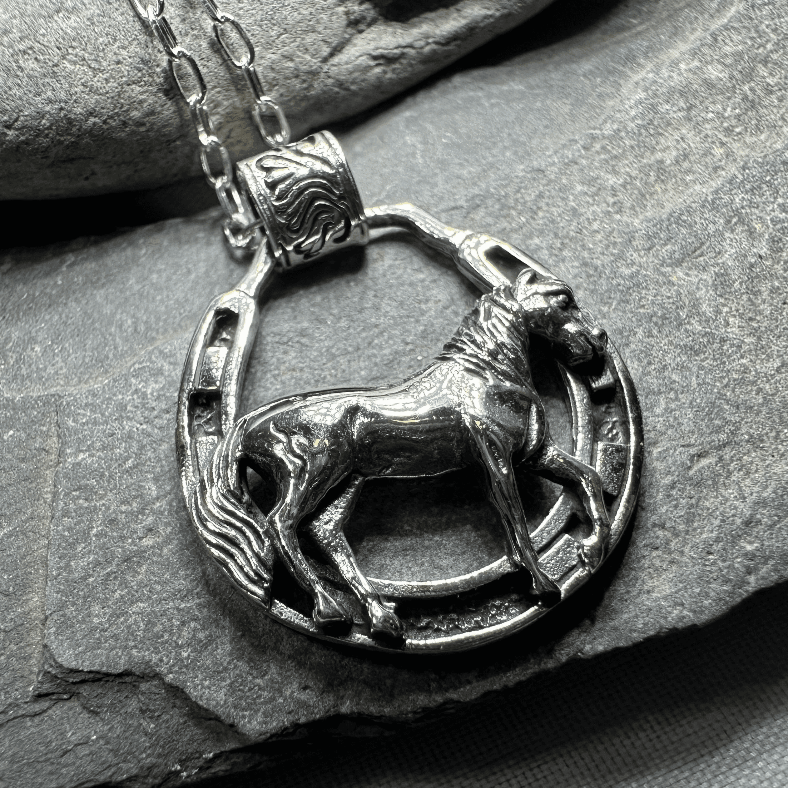 Kelpie Horse Necklace - 18