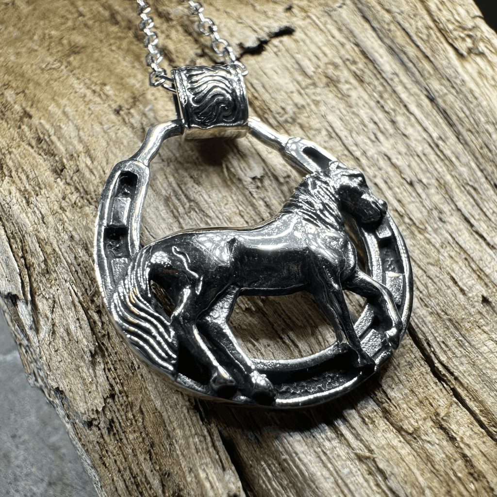 Kelpie Horse Necklace - 18