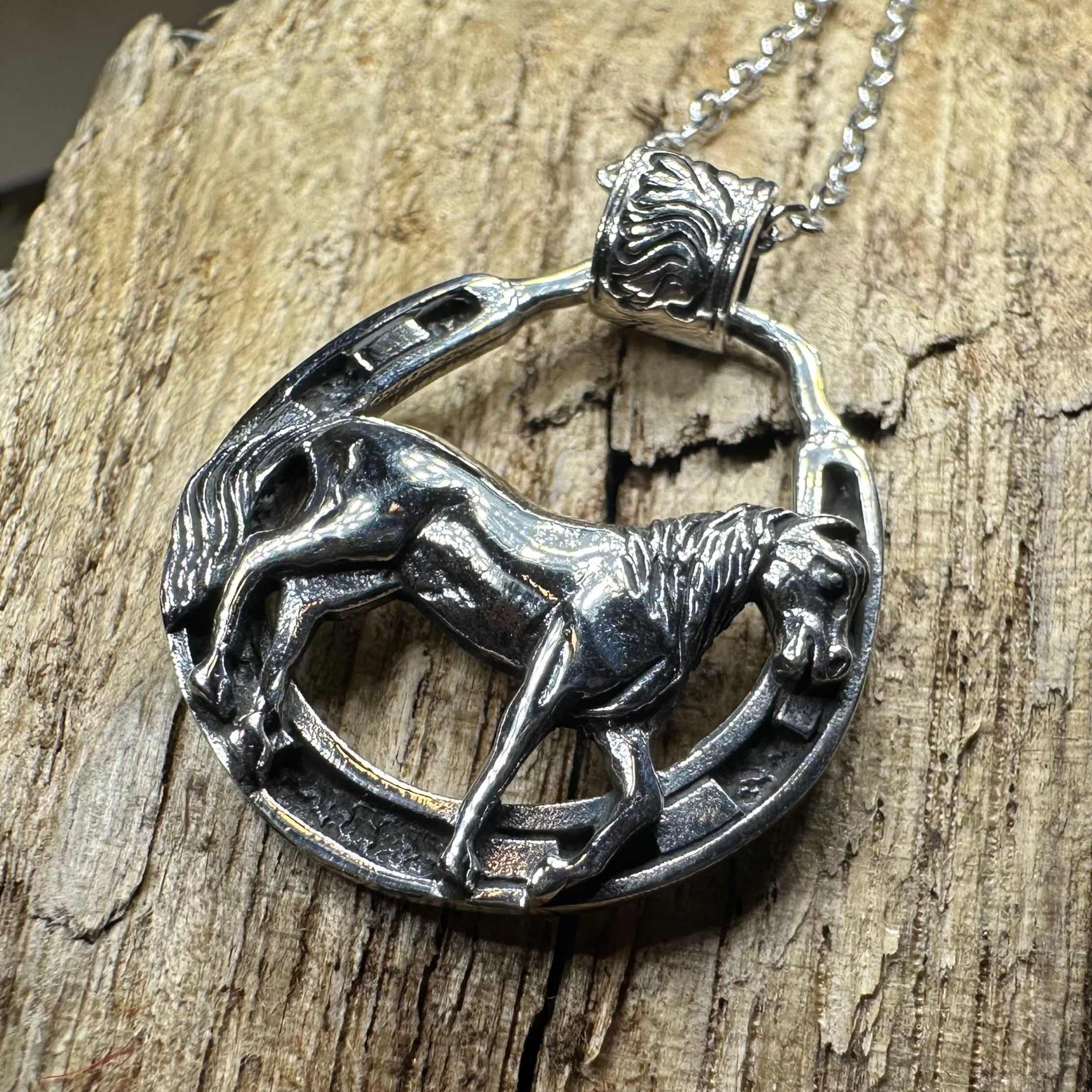 Kelpie Horse Necklace