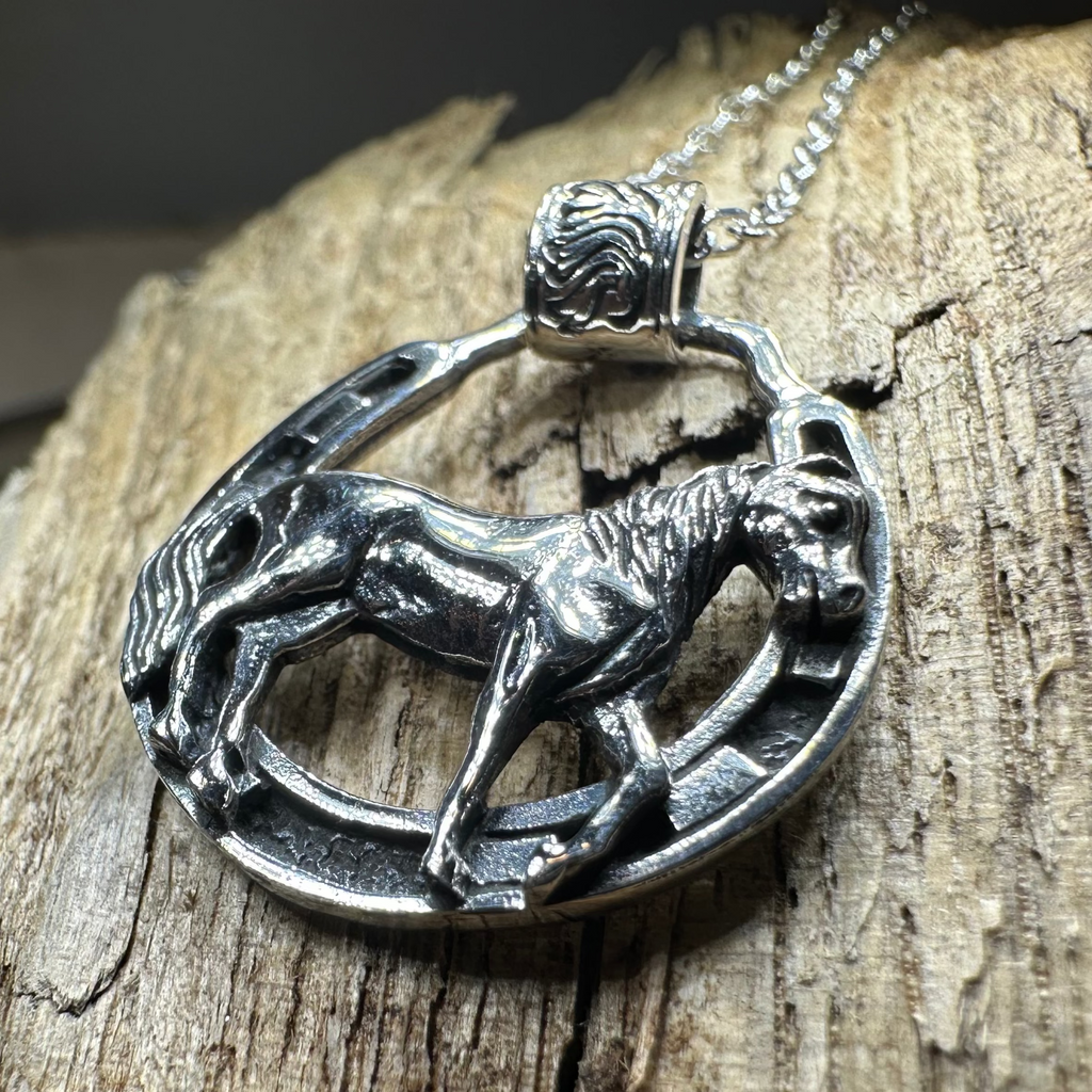 Kelpie Horse Necklace
