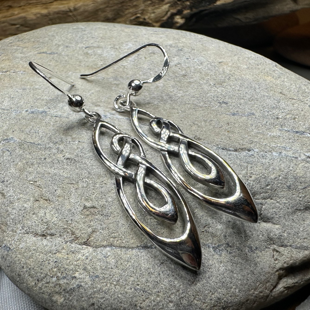 Trinity Knot Celtic Earrings