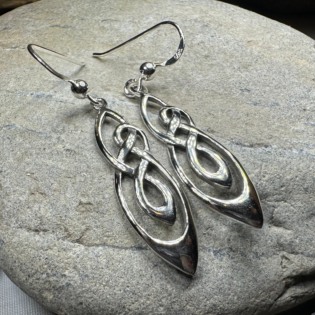 Trinity Knot Celtic Earrings
