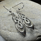 Trinity Knot Celtic Earrings