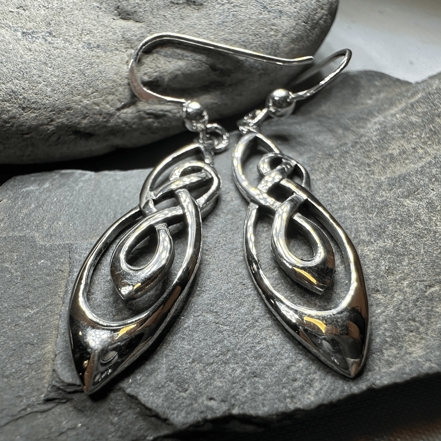 Trinity Knot Celtic Earrings - 