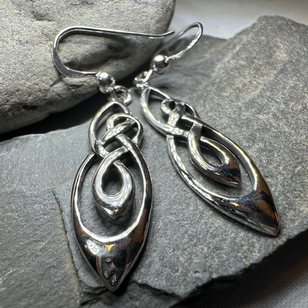 Trinity Knot Celtic Earrings