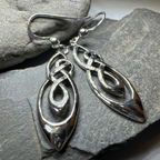 Trinity Knot Celtic Earrings