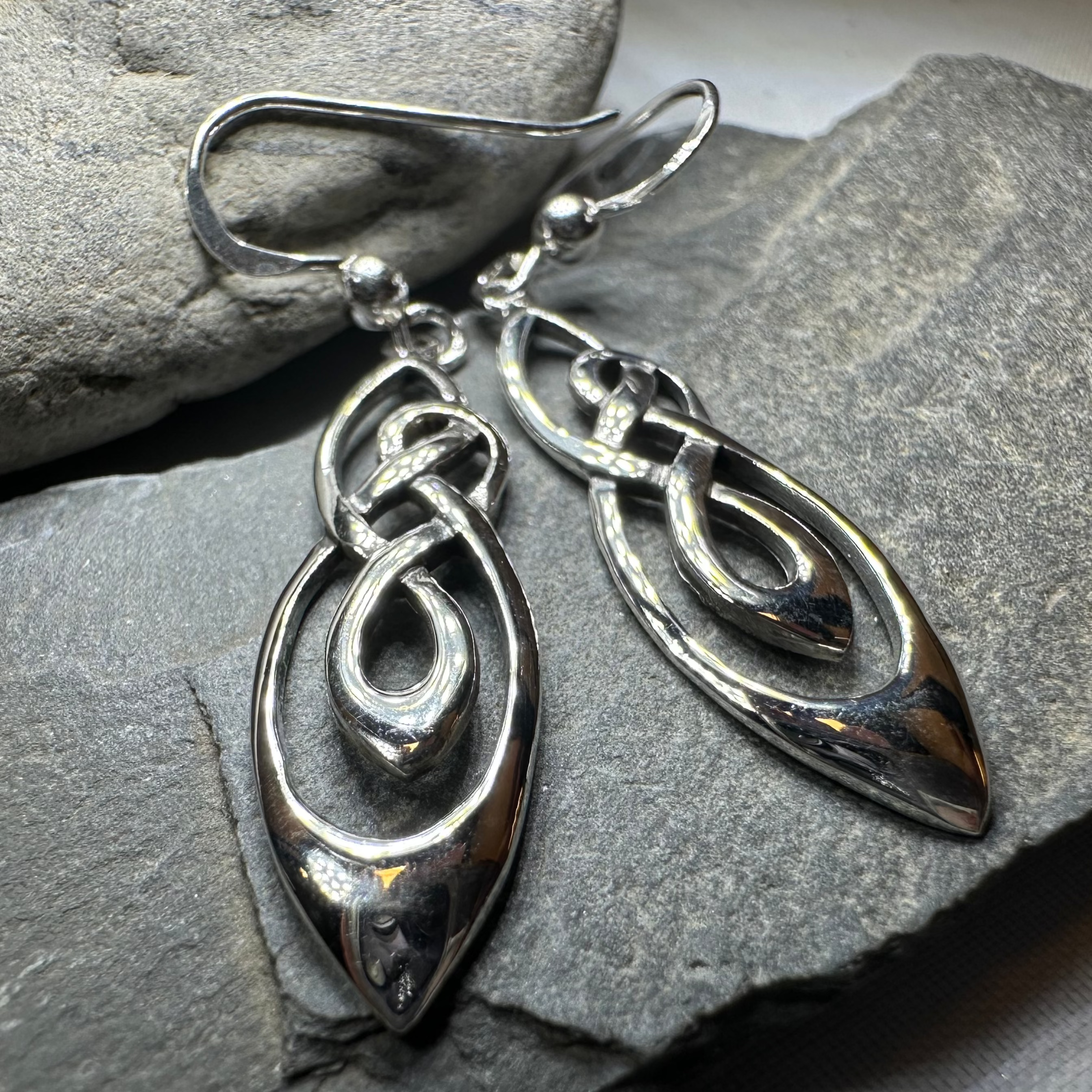 Trinity Knot Celtic Earrings