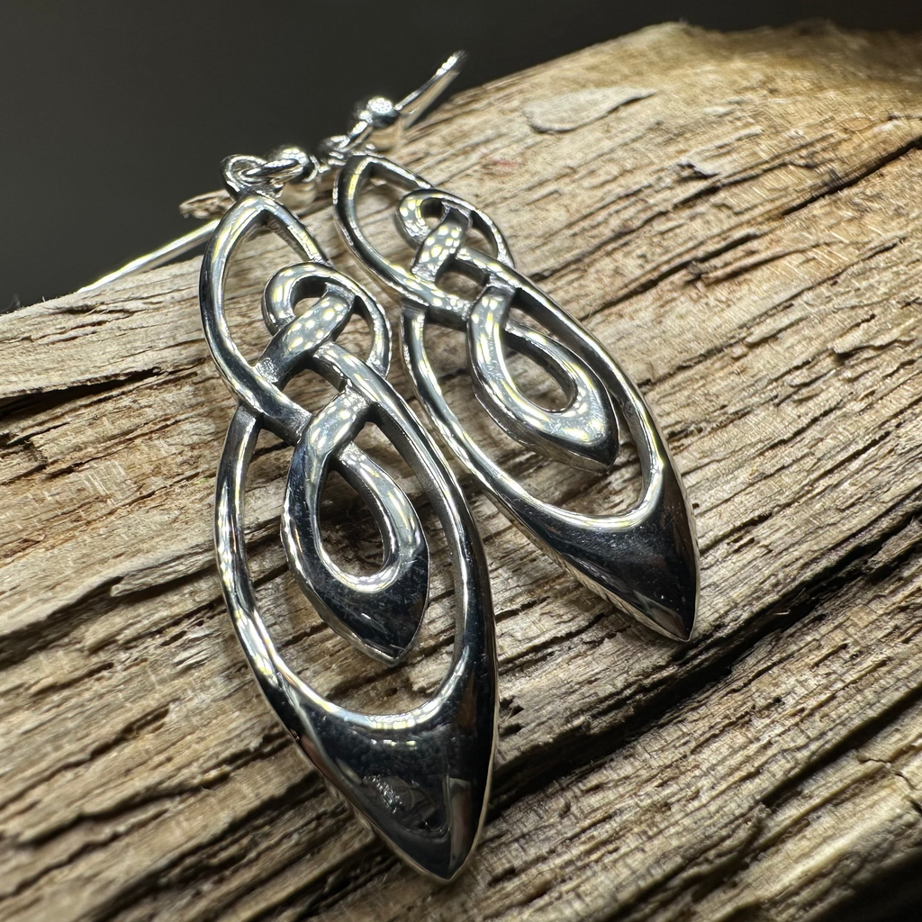 Trinity Knot Celtic Earrings