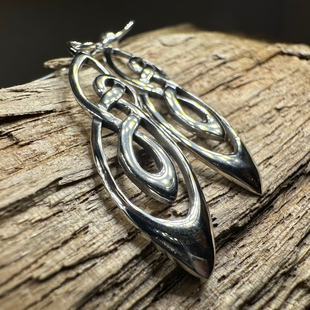 Trinity Knot Celtic Earrings