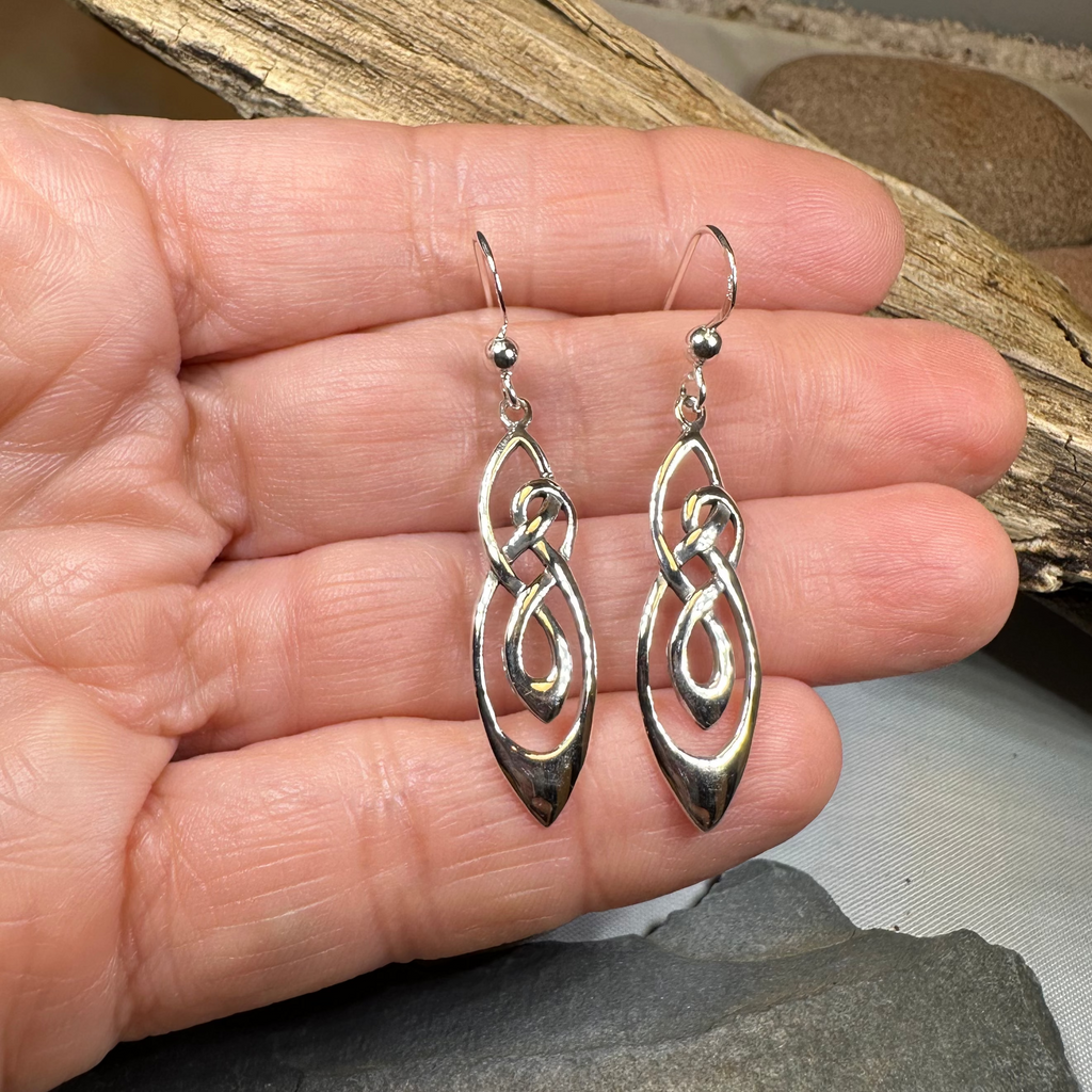 Trinity Knot Celtic Earrings